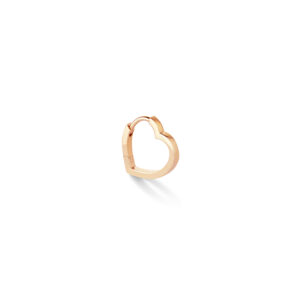 Repossi Small Pink Gold Heart Antifer Earring at Meridian Jewelers