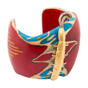 Silvia Furmanovich Marquetry Butterfly Bracelet at Meridian Jewelers