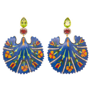 Silvia Furmanovich Silk Road Blue Earrings at Meridian Jewelers