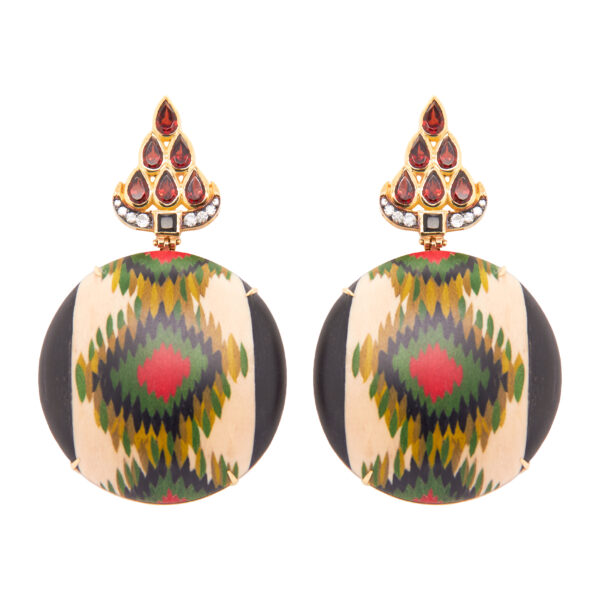 Silvia Furmanovich Silk Road Onyx Earrings at Meridian Jewelers