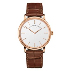 A. Lange & Söhne 18K Pink Gold Saxonia Thin Watch at Meridian Jewelers