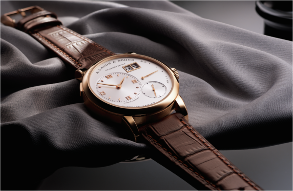 A. Lange & Söhne 18K Pink Gold Lange 1 Watch at Meridian Jewelers