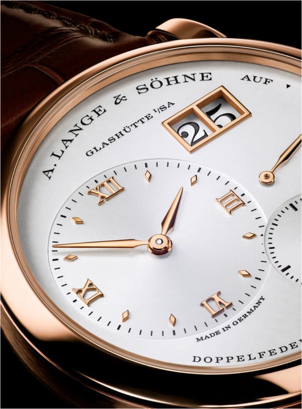 A. Lange & Söhne 18K Pink Gold Lange 1 Watch at Meridian Jewelers