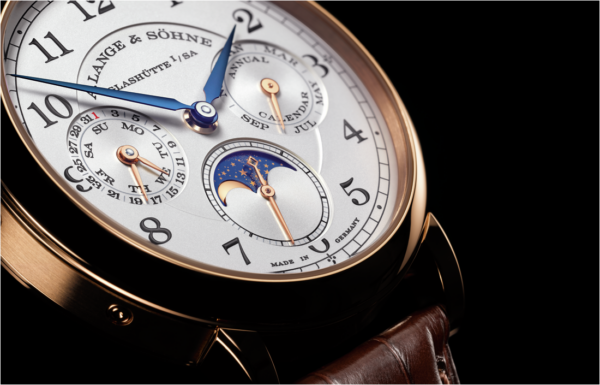 A. Lange & Söhne 18K Pink Gold 1815 Annual Calendar Watch at Meridian Jewelers