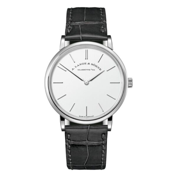 A. Lange & Söhne 18K White Gold Saxonia Thin Watch at Meridian Jewelers