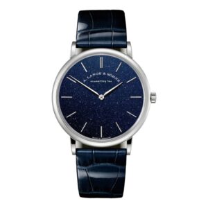 A. Lange & Söhne 18K White Gold Saxonia Thin Watch at Meridian Jewelers
