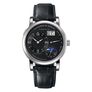 A. Lange & Söhne 18K White Gold Lange 1 Moon Phase Watch at Meridian Jewelers