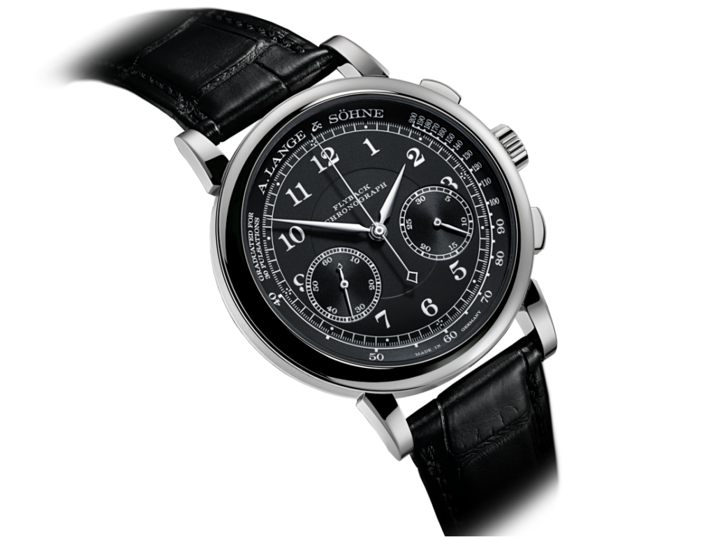 A. Lange & Söhne 18K White Gold 1815 Chronograph Watch at Meridian Jewelers