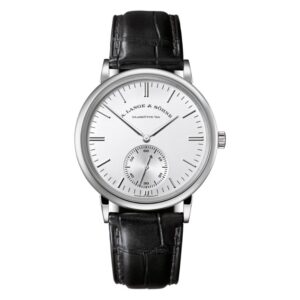 A. Lange & Söhne 18K White Gold Saxonia Automatic Watch at Meridian Jewelers