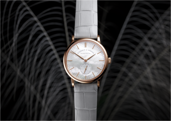 A. Lange & Söhne 18K Pink Gold Saxonia Watch at Meridian Jewelers
