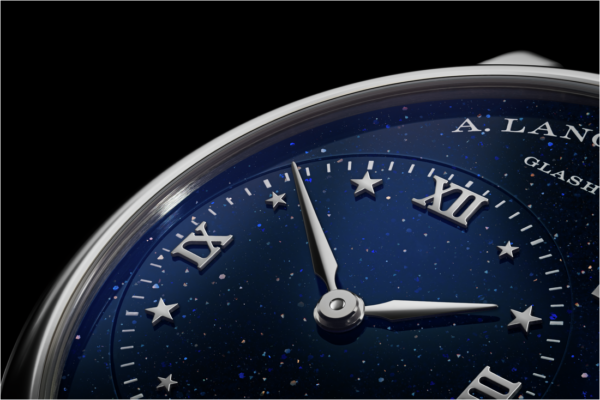 A. Lange & Söhne 18K White Gold Little Lange 1 Moon Phase Watch at Meridian Jewelers