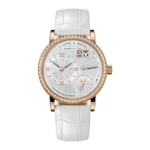 A. Lange & Söhne 18K Pink Gold Little Lange 1 Moon Phase Watch at Meridian Jewelers