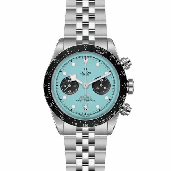 TUDOR Black Bay Chrono "Flamingo Blue" - Image 4
