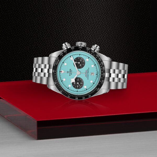 TUDOR Black Bay Chrono "Flamingo Blue" - Image 5
