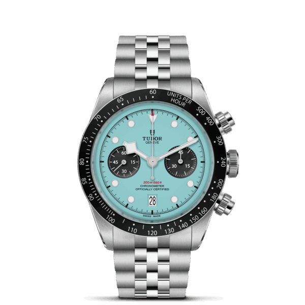 TUDOR Black Bay Chrono "Flamingo Blue"