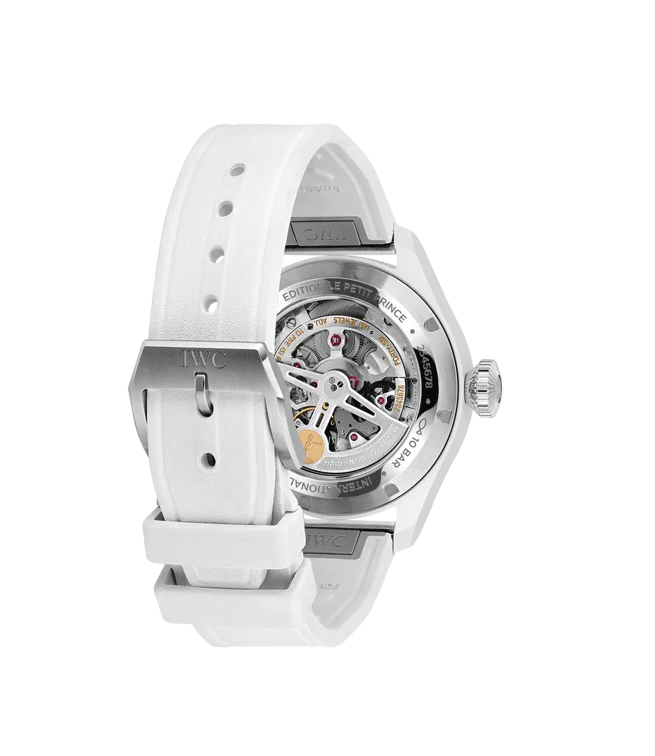Big Pilot's Watch Perpetual Calendar ProSet Le Petit Prince, White - Image 4